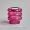 Pemegang Lilin Tealight Kaca Telus Teluson Custom